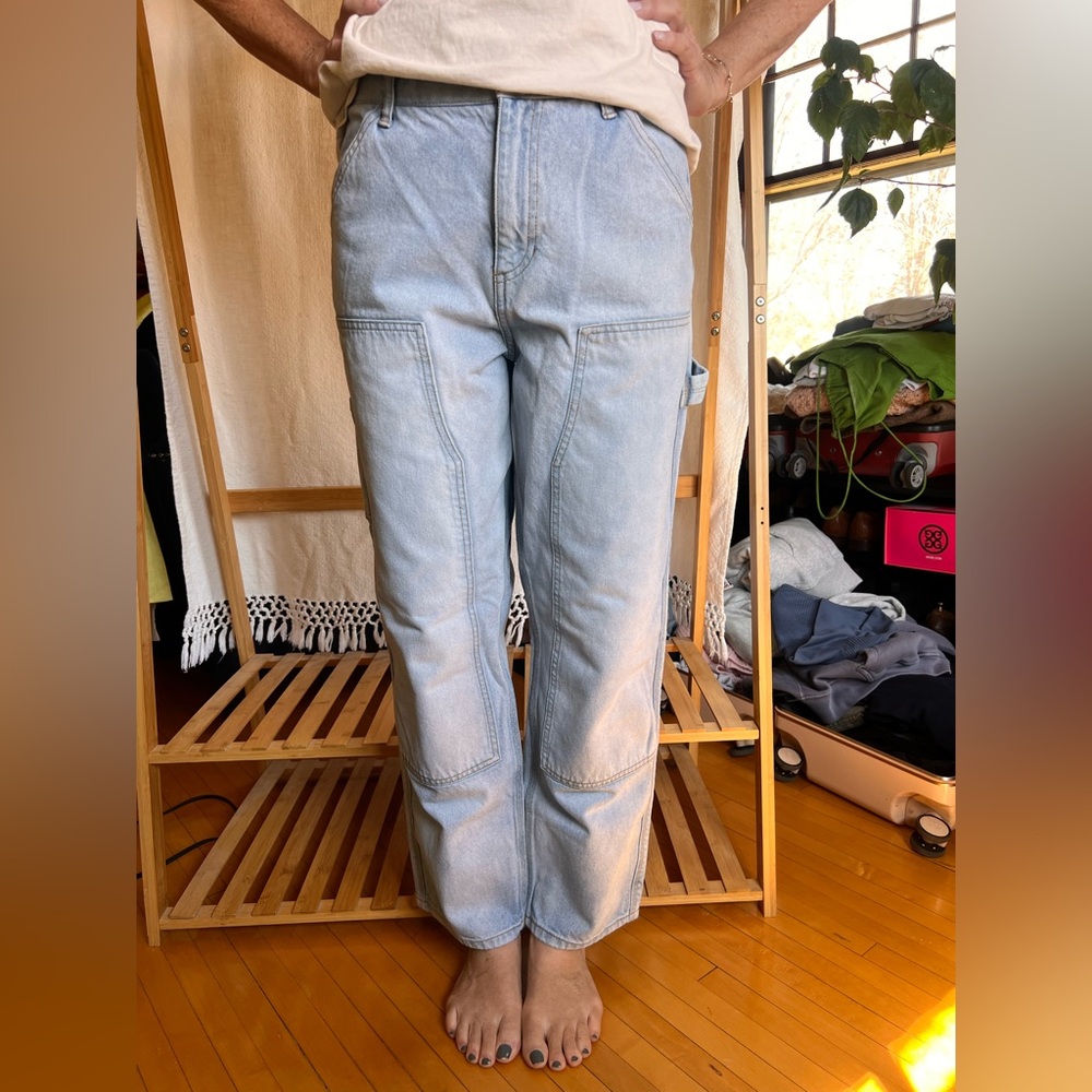 RSQ Light Blue Utility Jeans
